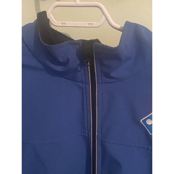 - Dominos Pizza Delivery  Men's Jacket Medium Full Zip Up Wind Proof - Picture 2 of 11